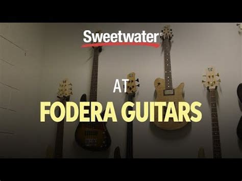 youtube fodera guitars